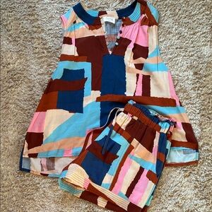 Fate Colorful Abstract 2pc outfit!